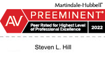 Martindale-Hubbell AV Preeminent rated 2022