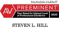 Martindale-Hubbell AV Preeminent | Peer rated for highest Level of professional Excellence 2023